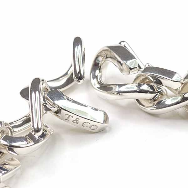 Tiffany & Co. Forge Link Bracelet High Polish Star