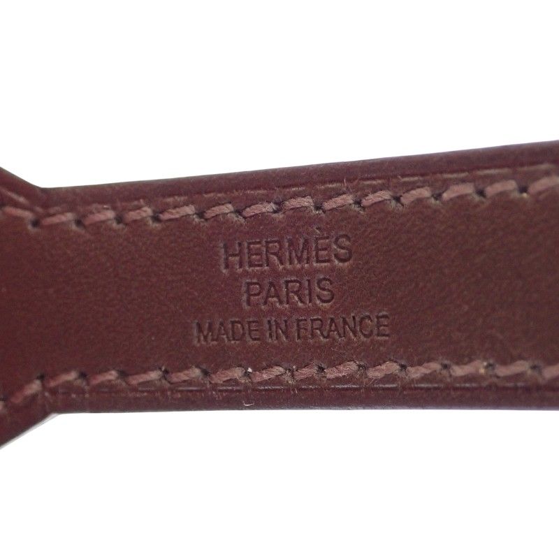 Hermes Dog Treats Pouch Pet Supplies Leather Khaki Fu