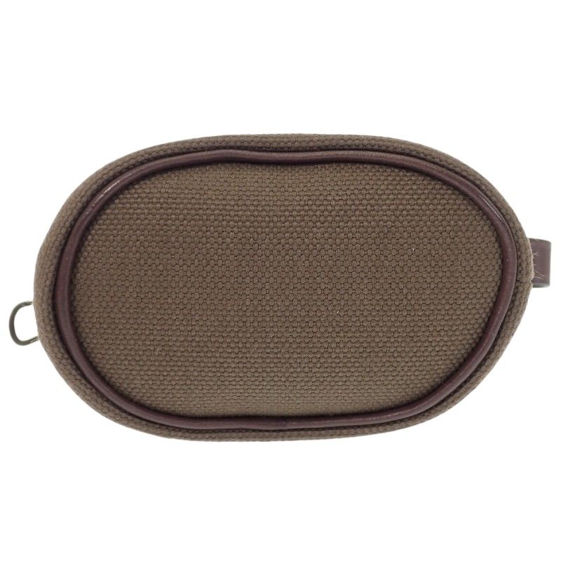 Hermes Dog Treats Pouch Pet Supplies Leather Khaki Fu