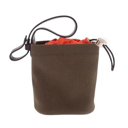 Hermes Dog Treats Pouch Pet Supplies Leather Khaki Fu