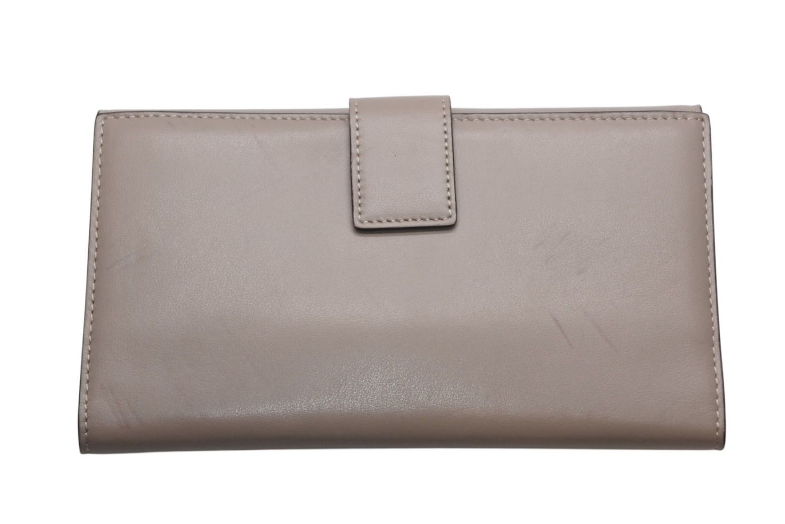Fendi Peekaboo Continental Wallet Leather Greige Tortoiseshell — view 2