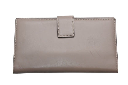 Fendi Peekaboo Continental Wallet Leather Greige Tortoiseshell — view 2
