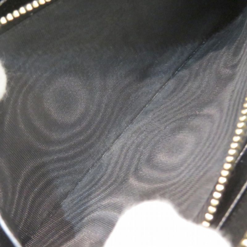Saint Laurent Yves Stitch Zip Around Monogram YSL Wallet Leather