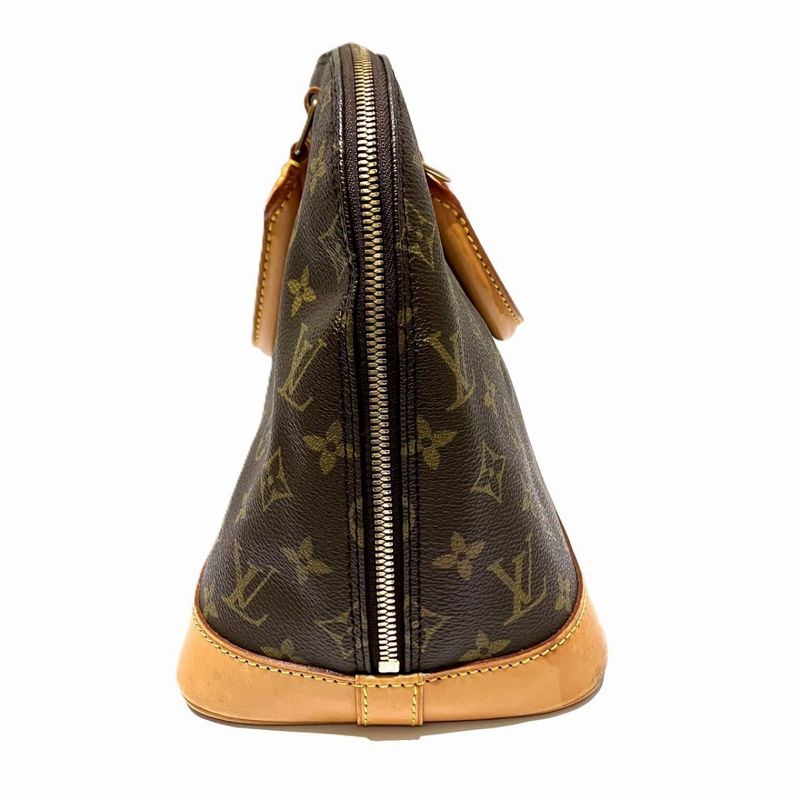Louis Vuitton Alma Monogram Handbag Canvas