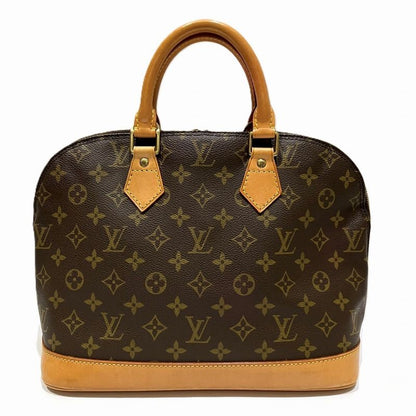 Louis Vuitton Alma Monogram Handbag Canvas