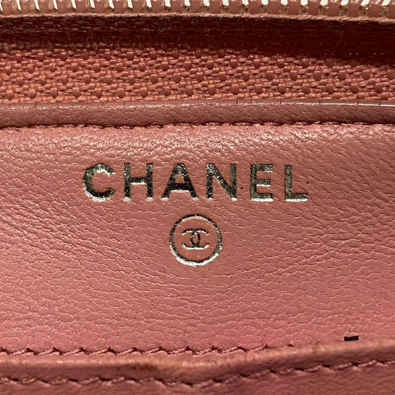 Chanel Camellia Wallet Leather