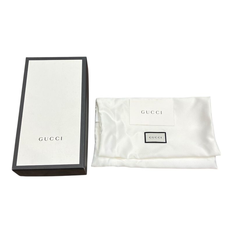 Gucci GG Supreme Wallet Canvas Beige Pink