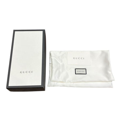Gucci GG Supreme Wallet Canvas Beige Pink