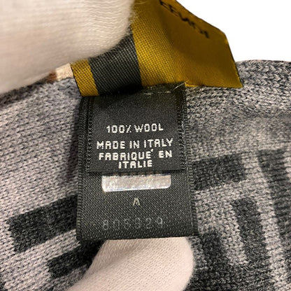 Fendi Scarf Wool Gray