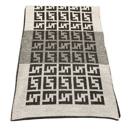 Fendi Scarf Wool Gray