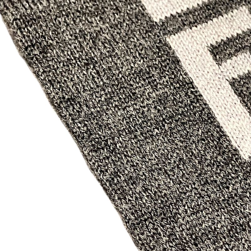 Fendi Scarf Wool Gray