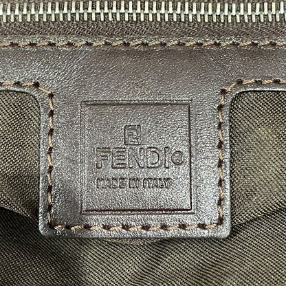 Fendi Handbag Nylon Leather