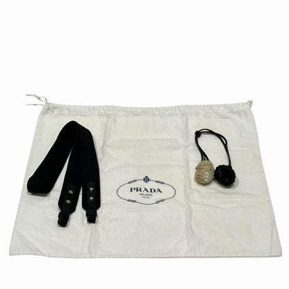 Prada Raffia Canapa Handbag