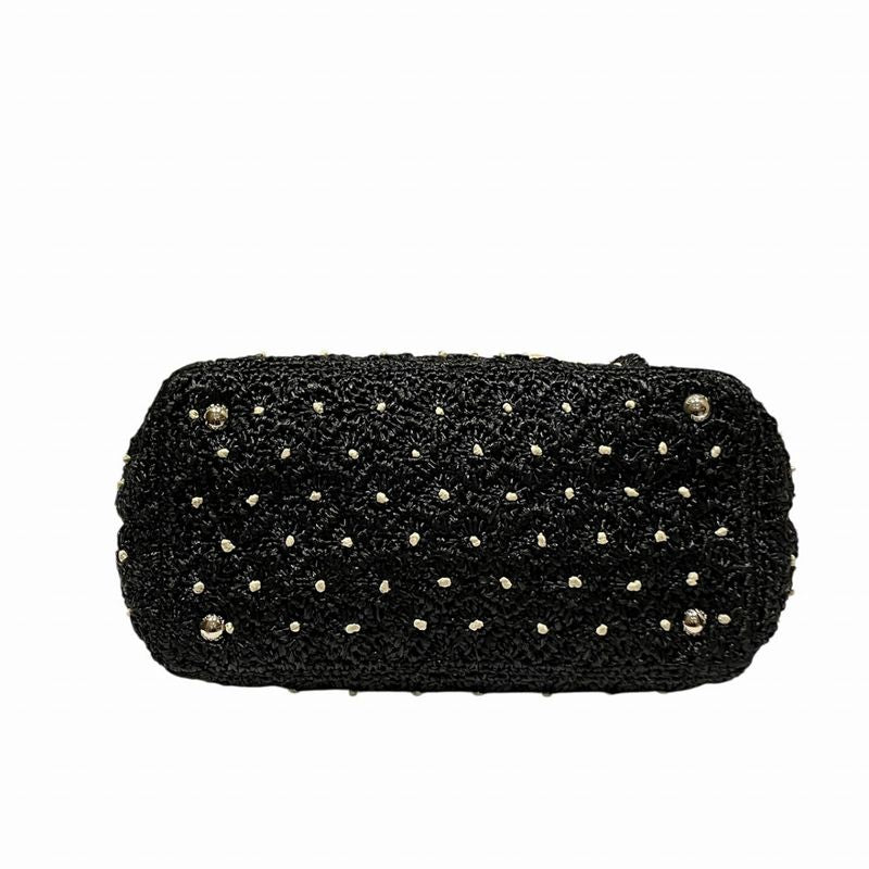 Prada Raffia Canapa Handbag
