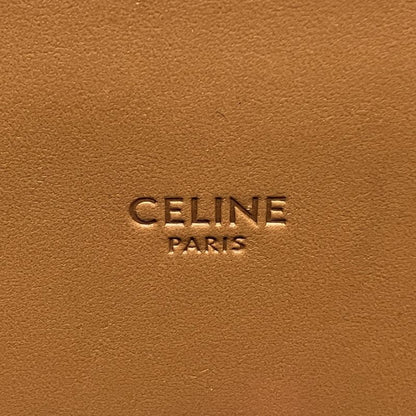 Celine Vertical Cabas Small Tote Canvas Leather