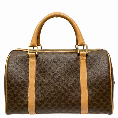 Celine Macadam Boston Bag Leather