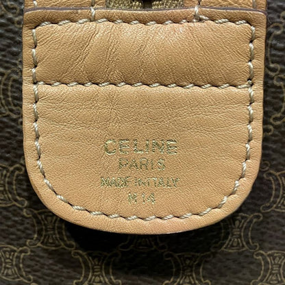 Celine Macadam Boston Bag Leather