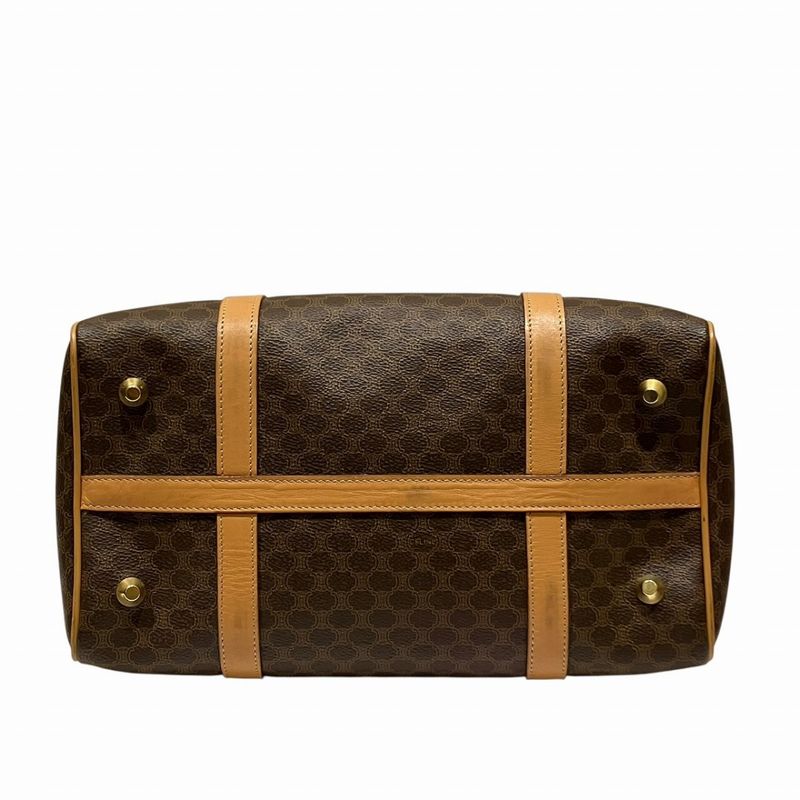 Celine Macadam Boston Bag Leather