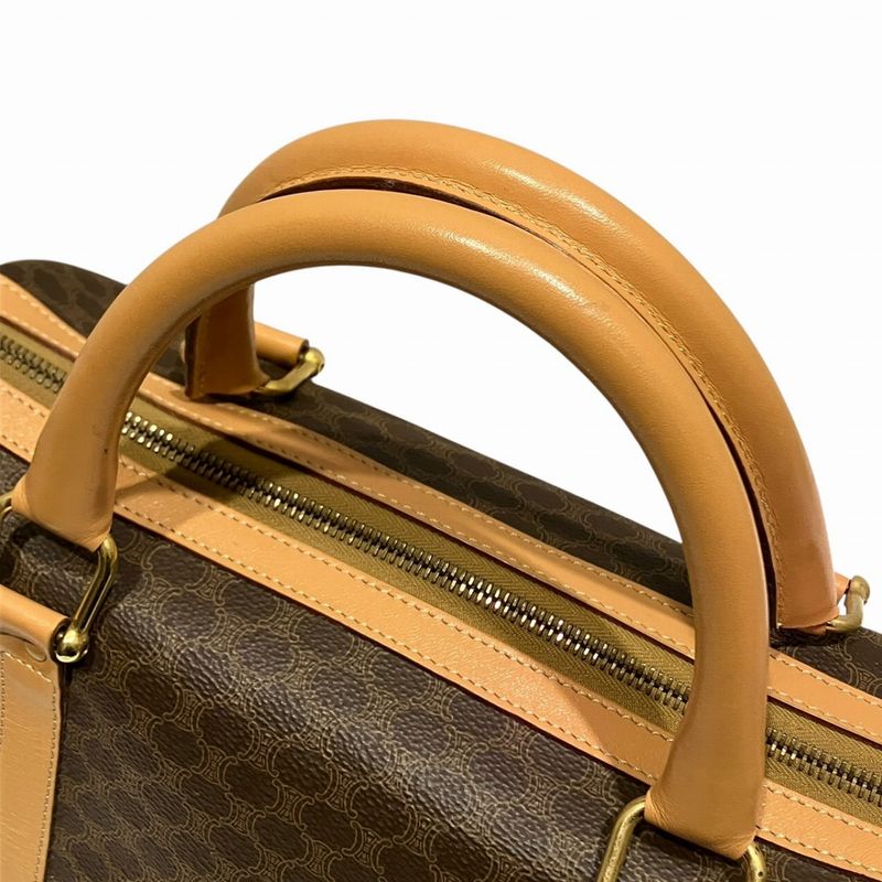 Celine Macadam Boston Bag Leather