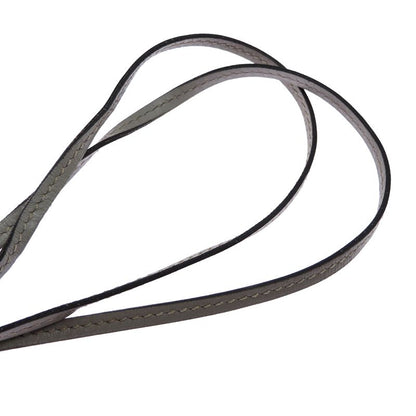Hermes Shoulder Bag Leather Gray