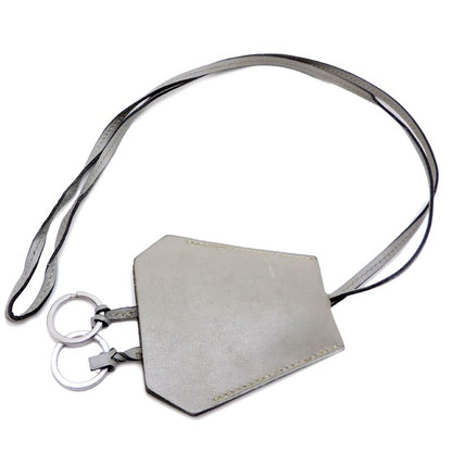 Hermes Shoulder Bag Leather Gray
