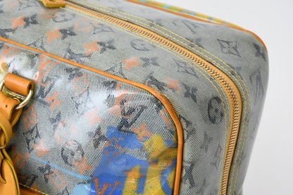 Louis Vuitton Weekender GM Handbag Monogram Pulp Leather — view 7