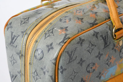 Louis Vuitton Weekender GM Handbag Monogram Pulp Leather — view 6