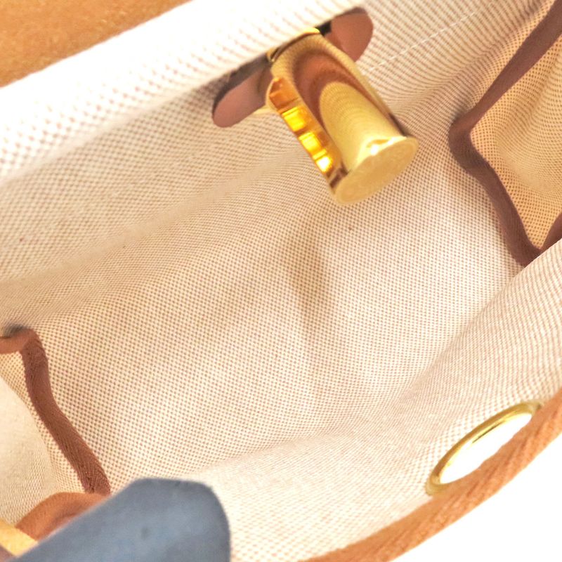 Hermes Herbag Zip 20 Manufactured Brown