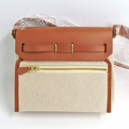 Hermes Herbag Zip 20 Manufactured Brown