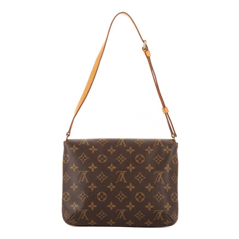 Louis Vuitton Musette Tango Brown Monogram Canvas Shoulder Bag