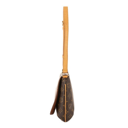 Louis Vuitton Musette Tango Brown Monogram Canvas Shoulder Bag