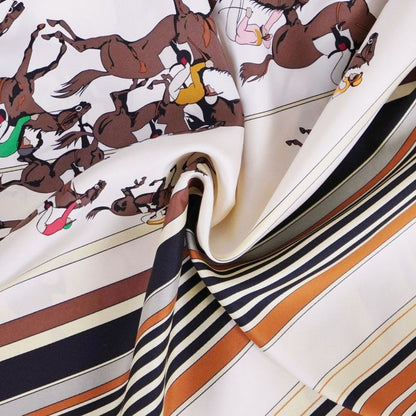 Hermes Vintage Shirt Long Sleeve All Over Pattern
