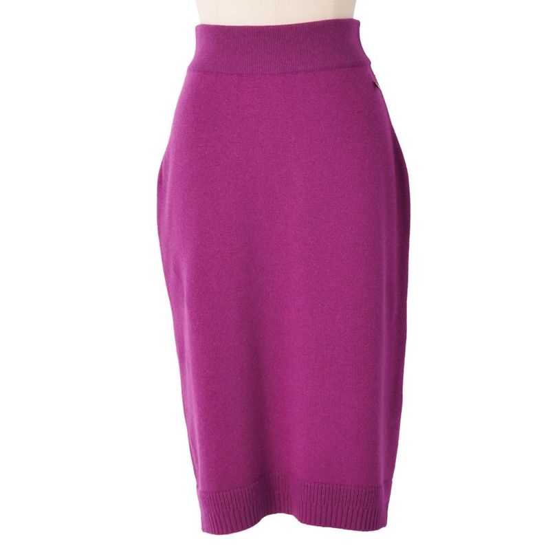 Hermes Skirt Knit Cashmere les