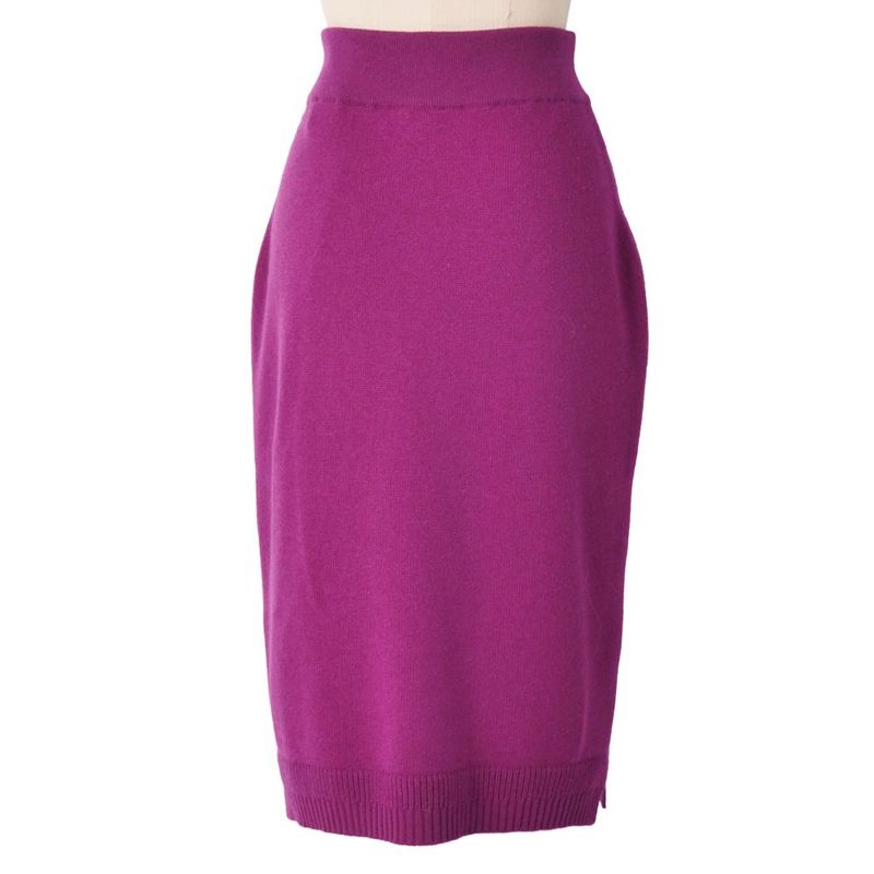 Hermes Skirt Knit Cashmere les