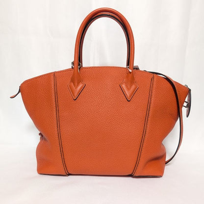 Louis Vuitton Parnassea Lockit PM Orange 2-Way Leather Shoulder Bag