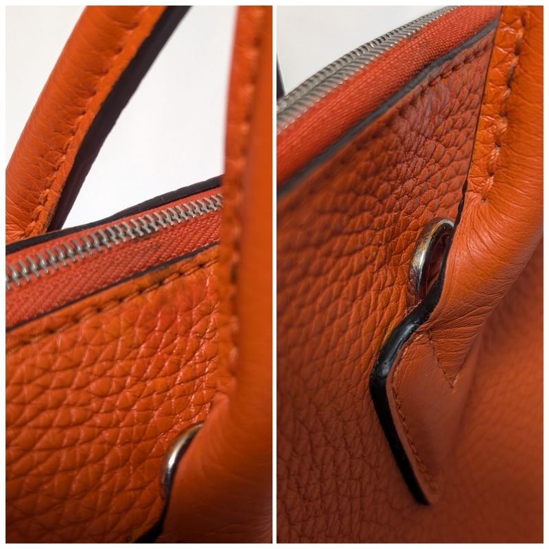 Louis Vuitton Parnassea Lockit PM Orange 2-Way Leather Shoulder Bag