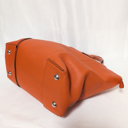 Louis Vuitton Parnassea Lockit PM Orange 2-Way Leather Shoulder Bag