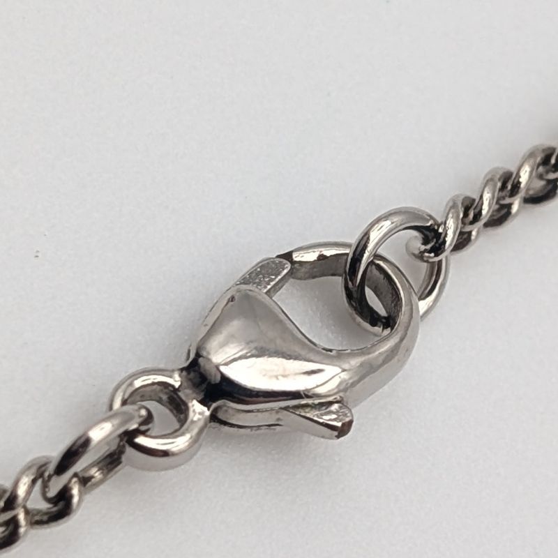 Louis Vuitton Monogram Ring Necklace LV Logo