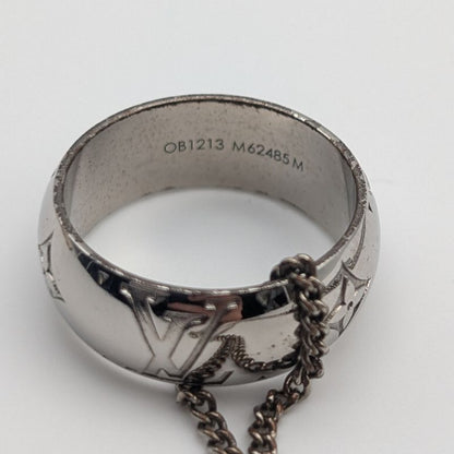 Louis Vuitton Monogram Ring Necklace LV Logo