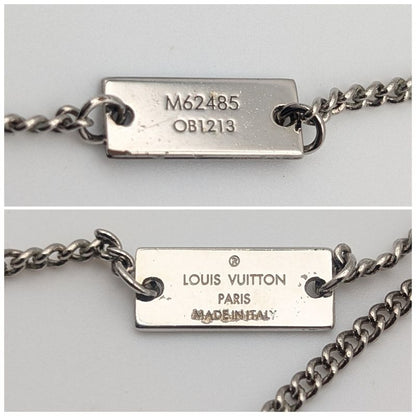 Louis Vuitton Monogram Ring Necklace LV Logo