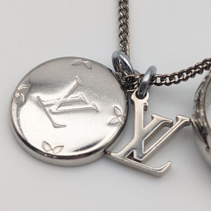 Louis Vuitton Monogram Ring Necklace LV Logo