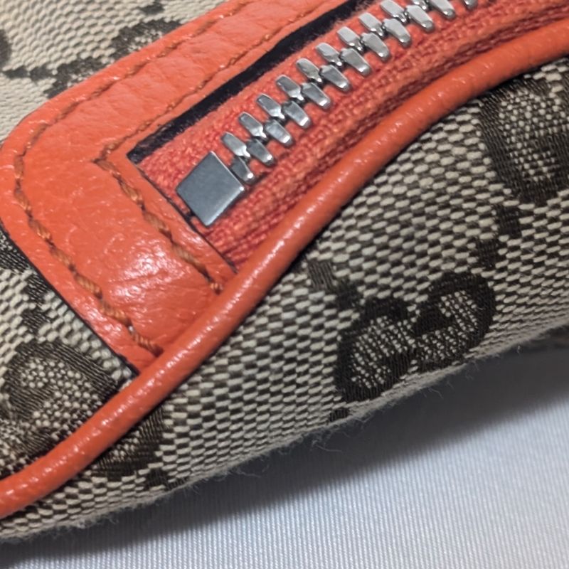 Gucci North Face Collaboration GG Canvas Belt Bag Orange