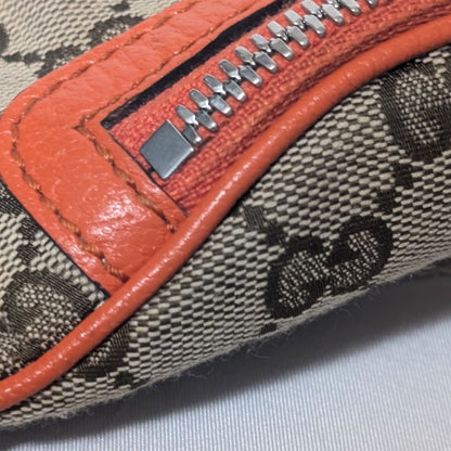 Gucci North Face Collaboration GG Canvas Belt Bag Orange