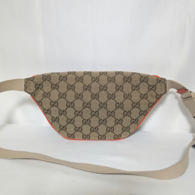 Gucci North Face Collaboration GG Canvas Belt Bag Orange