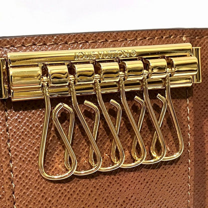 Louis Vuitton Multicles 6 Monogram Key Case Canvas Key Holder