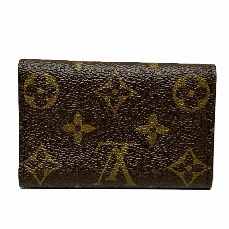 Louis Vuitton Multicles 6 Monogram Key Case Canvas Key Holder
