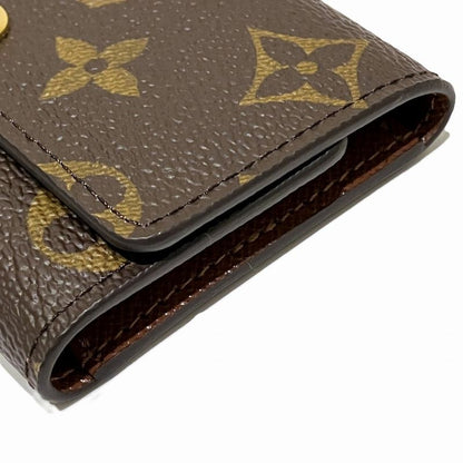 Louis Vuitton Multicles 6 Monogram Key Case Canvas Key Holder