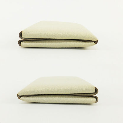 Hermes Calvi Duo Mushroom White Epsom Manufactured Around