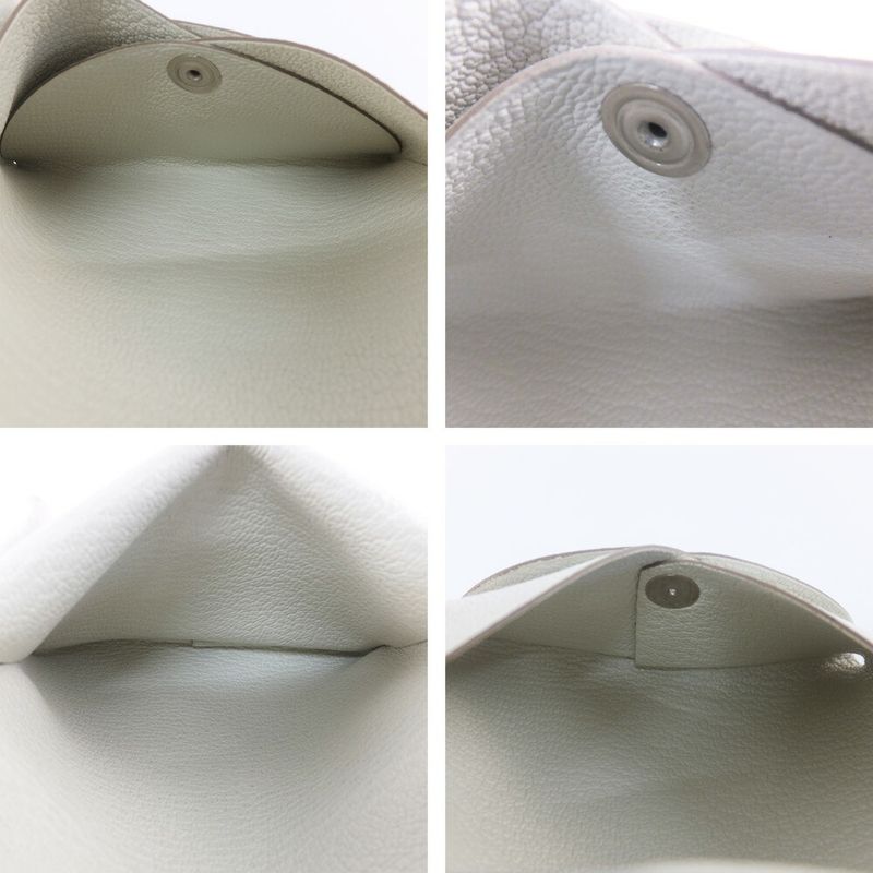 Hermes Calvi Duo Mushroom White Epsom Manufactured Around