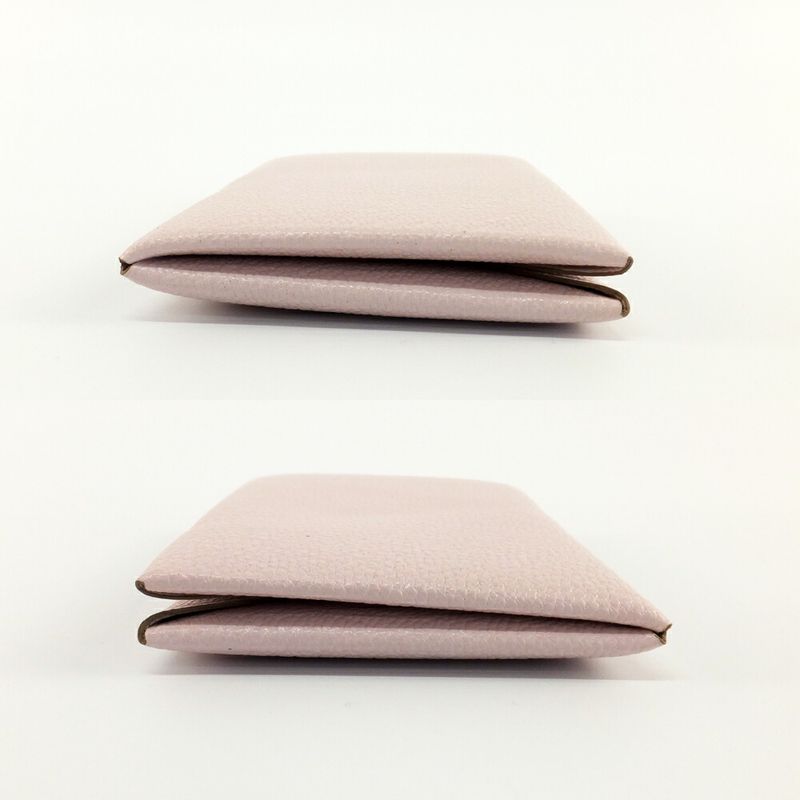 Hermes Calvi Mauvepere Pink Chevre Manufactured Around